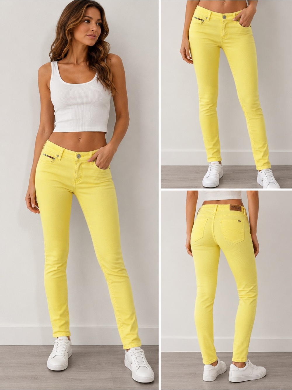 Tommy Hilfiger Denim Yellow Skinny Jeans Women’s Size 28/32